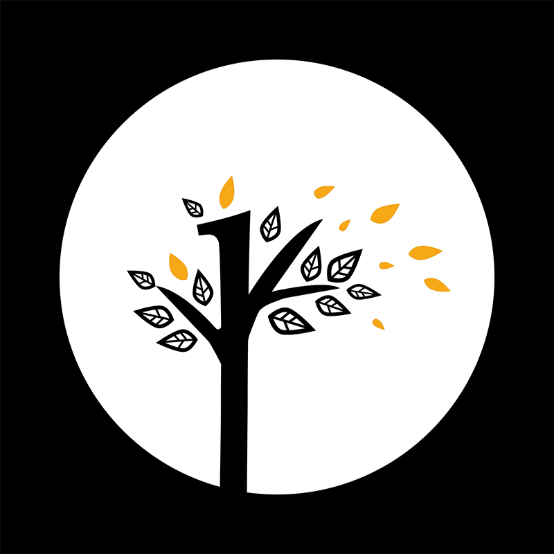 Alternative logo on black